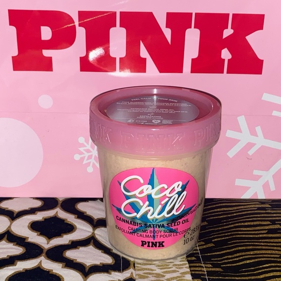 VICTORIA SECRET PINK COCO CHILL BODY SCRUB - Picture 1 of 2